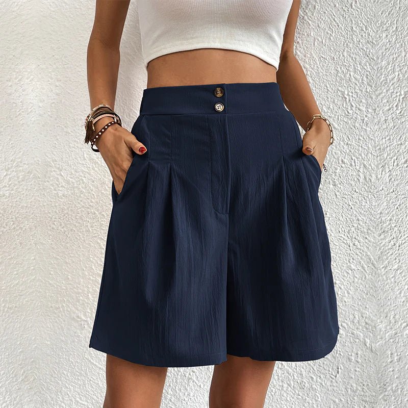 Blair Pleated Tailored Shorts