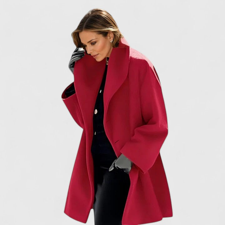 Halle Oversized Shawl Collar Coat