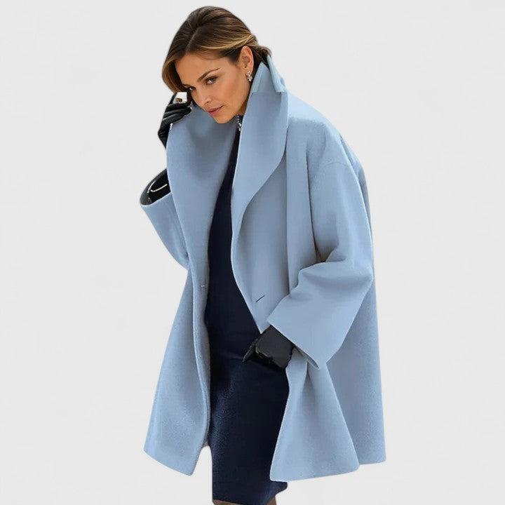 Halle Oversized Shawl Collar Coat