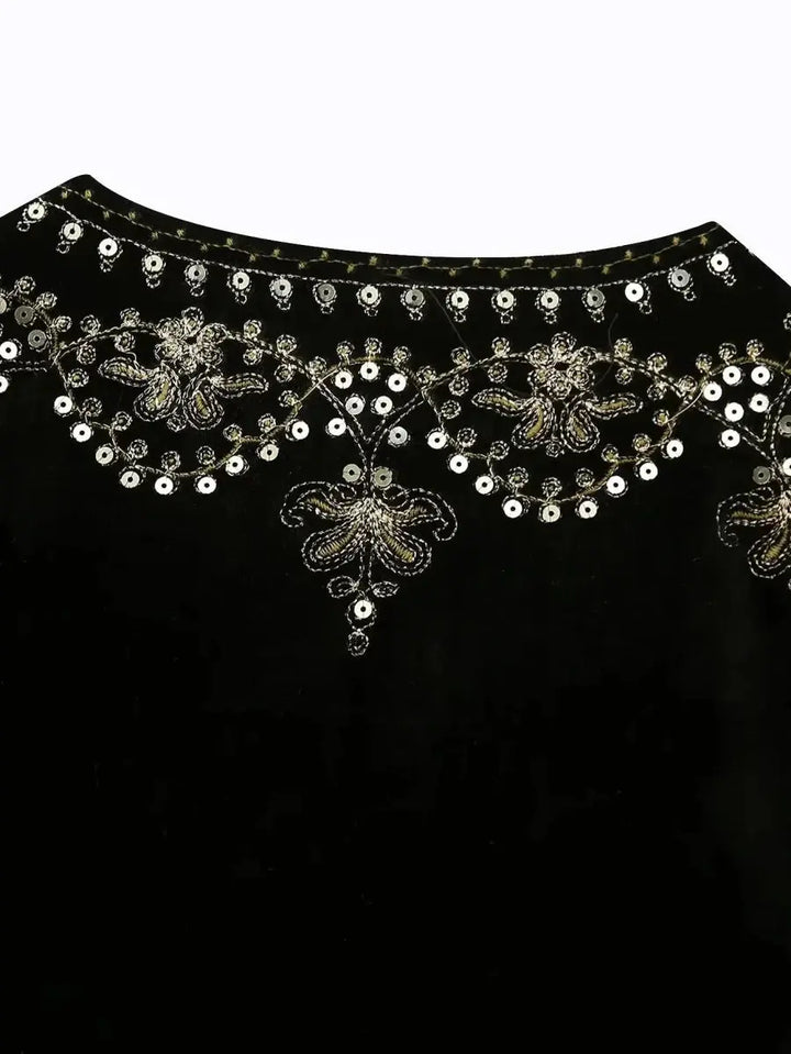 Mosie Embroidered Bohemian Vest