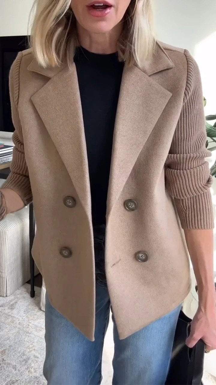 Yliana Double-Breasted Blazer
