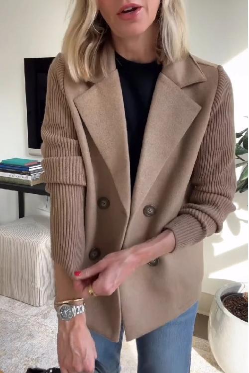 Yliana Double-Breasted Blazer