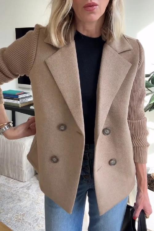 Yliana Double-Breasted Blazer