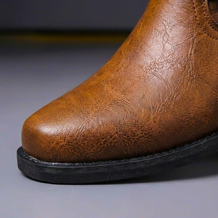 Layla Harness Detail Ankle Boots