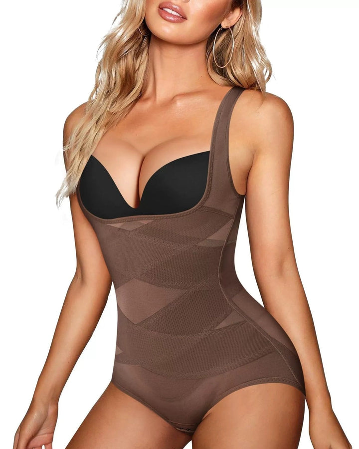 Starr Mesh Contour Shapewear Bodysuit
