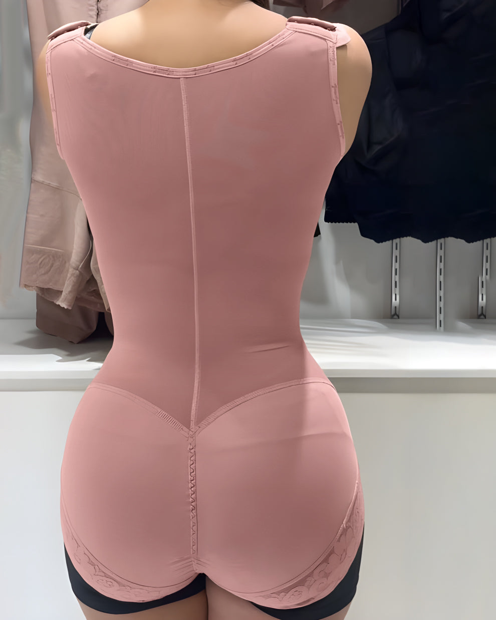 Peaches Open-Bust Contour Shapewear Bodysuit