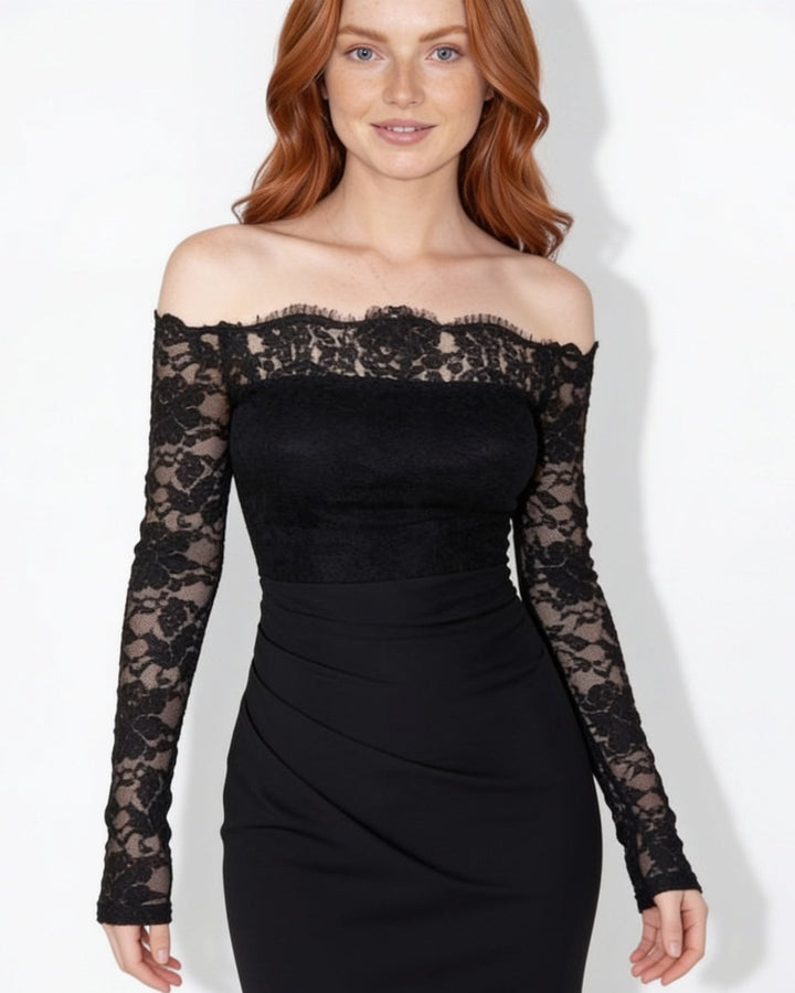 Tavia Off-Shoulder Maxi Dress