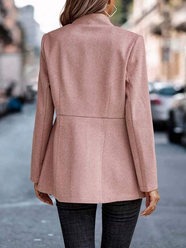 Myla Textured Longline Blazer
