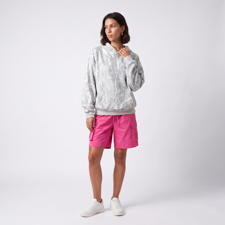 Kora Refined Leopard Print Hoodie