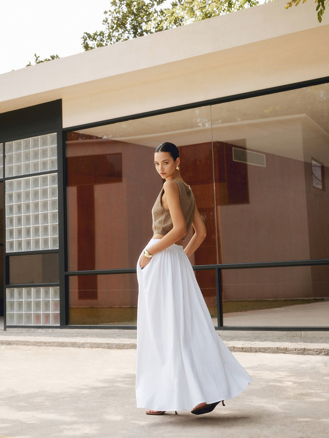 Florence Flow Maxi Skirt