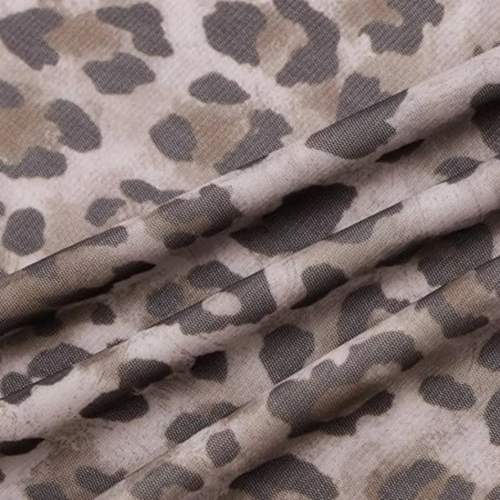 Adaa Leopard Print Maxi Skirt