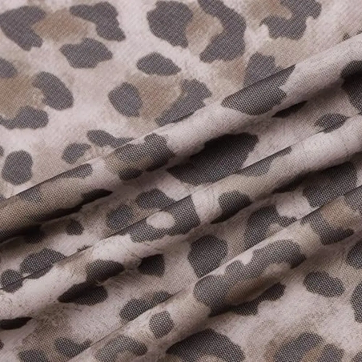 Adaa Leopard Print Maxi Skirt