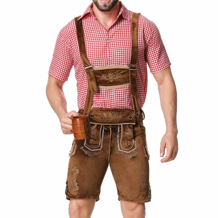 Thorsten Embroidered Lederhosen Set