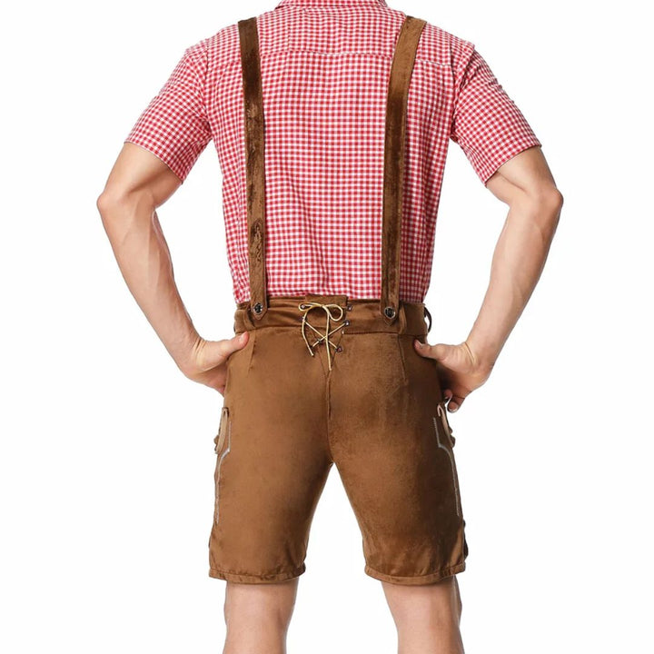 Thorsten Embroidered Lederhosen Set