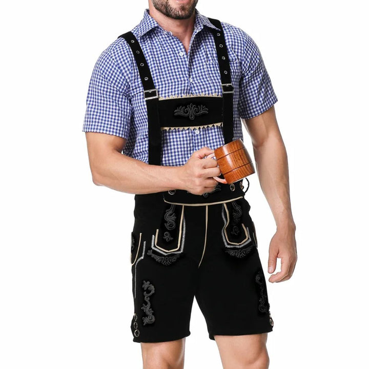 Thorsten Embroidered Lederhosen Set