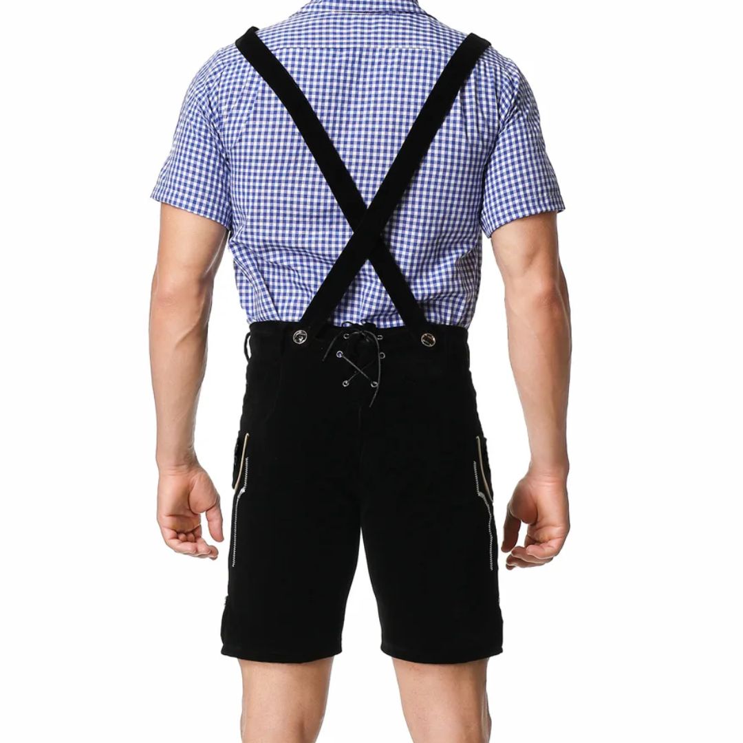 Thorsten Embroidered Lederhosen Set