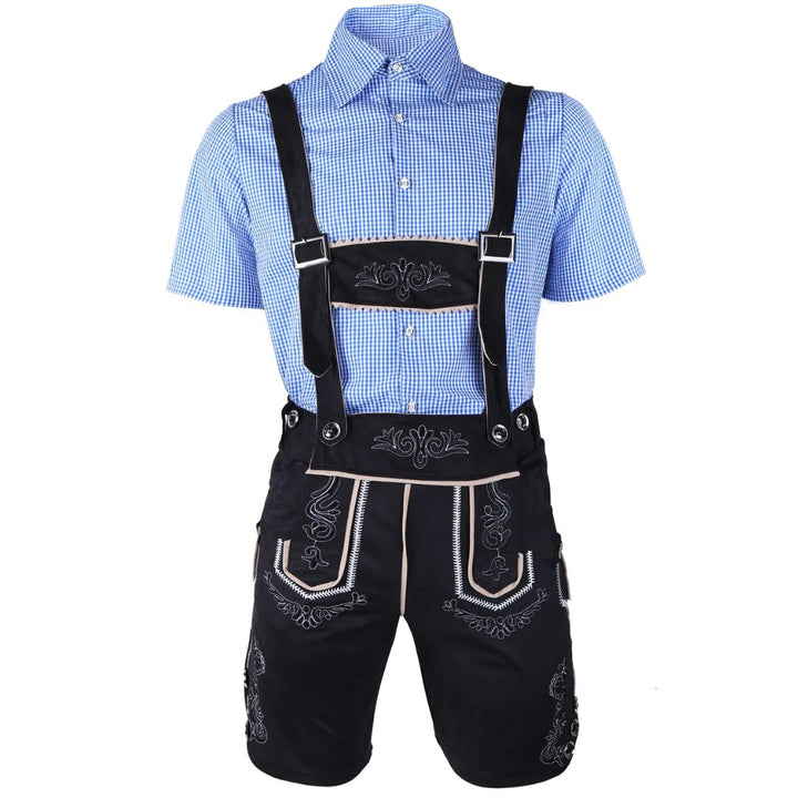 Thorsten Embroidered Lederhosen Set