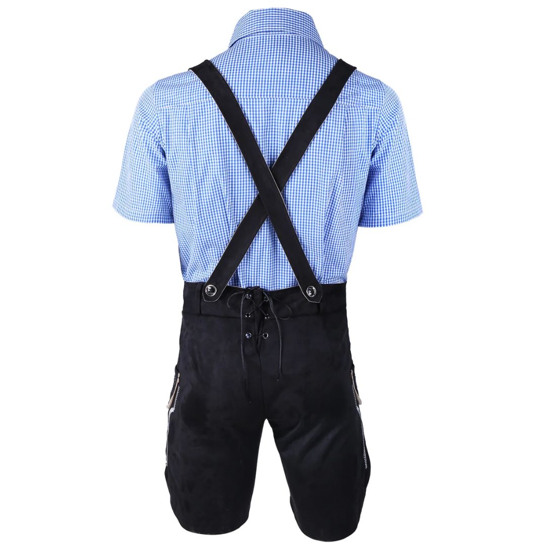 Thorsten Embroidered Lederhosen Set