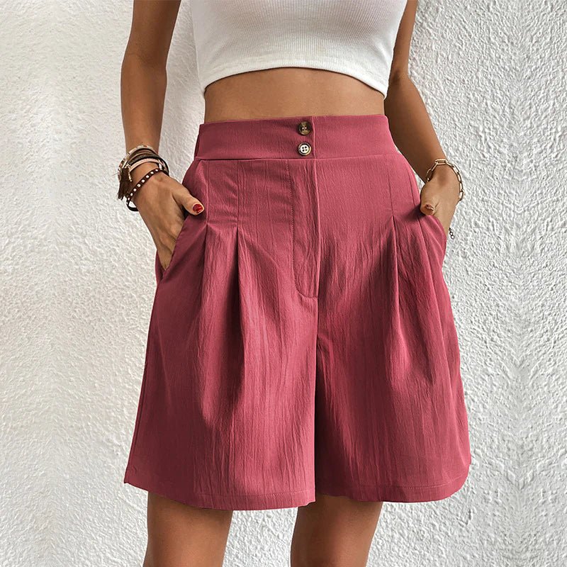 Blair Pleated Tailored Shorts