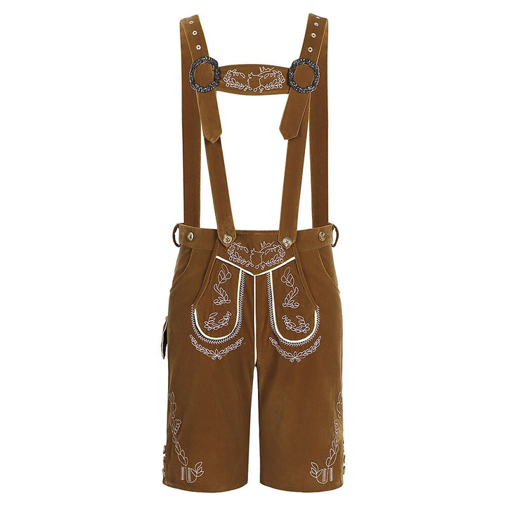 Laurenz Embroidered Lederhosen Set