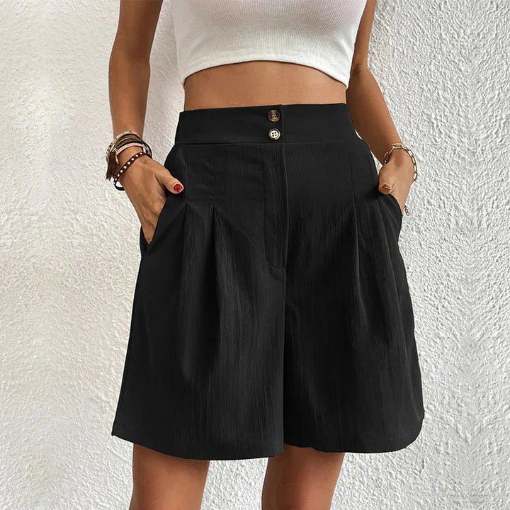 Blair Pleated Tailored Shorts