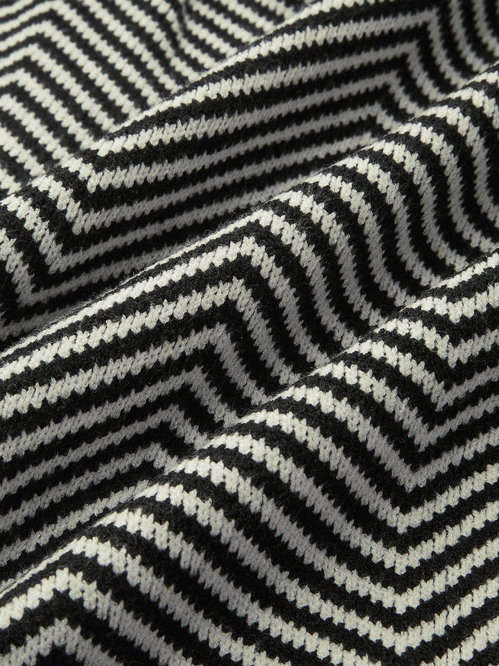 Ysabel Stripe Contrast Cardigan