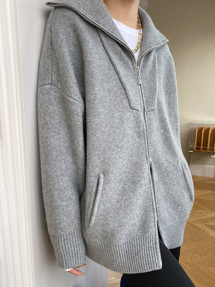 Sevilla Half-Zip Oversized Sweater