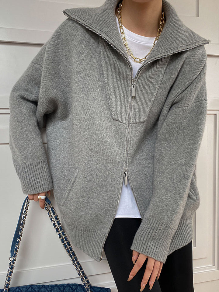 Sevilla Half-Zip Oversized Sweater
