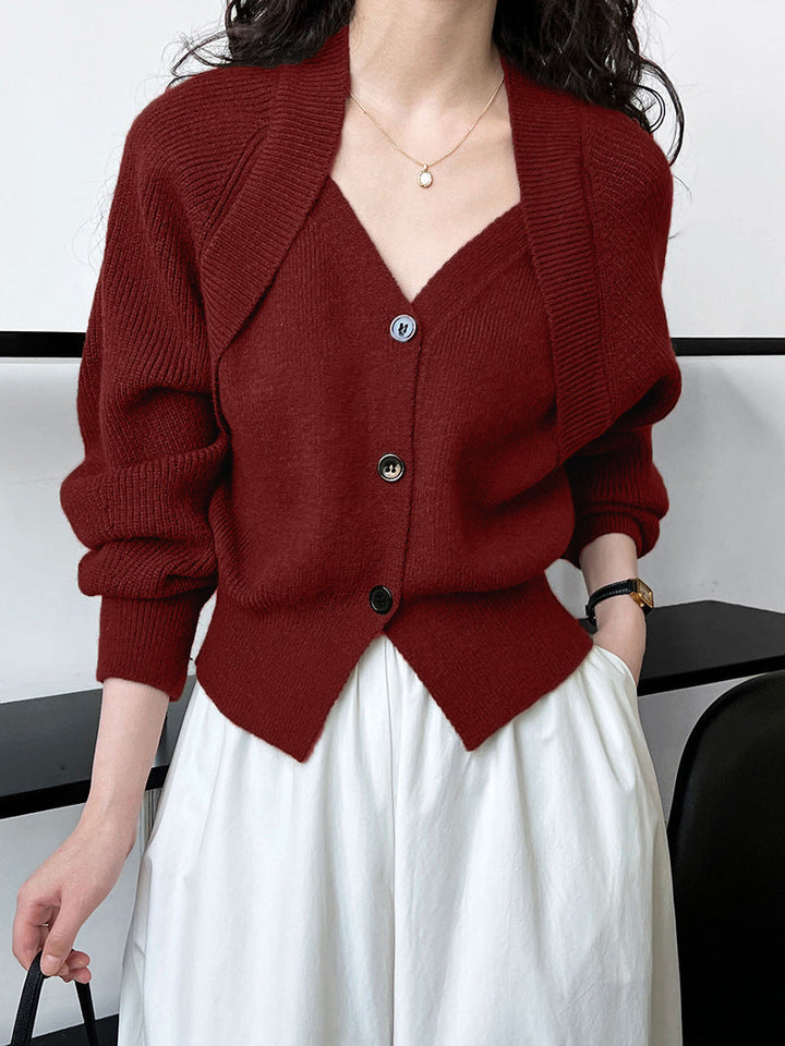Carly Pointed Hem Cardigan