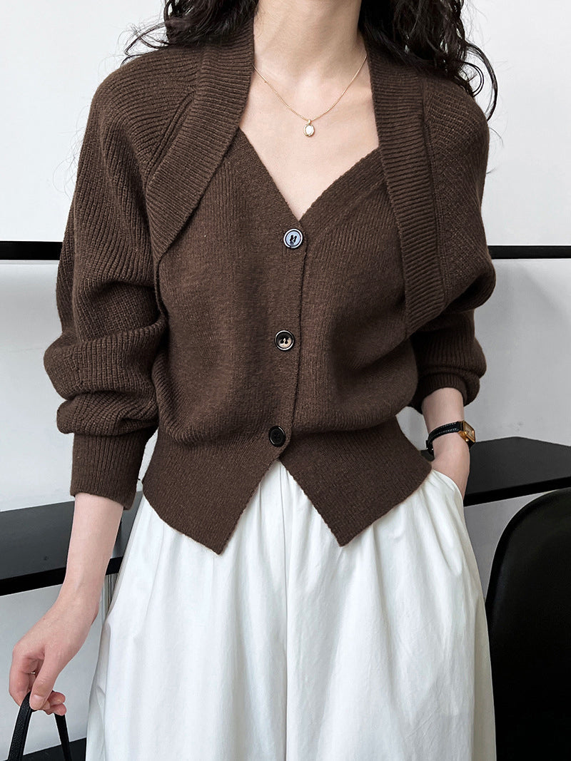Carly Pointed Hem Cardigan