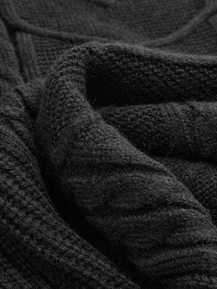 Tam Cable Sleeve Sweater Vest
