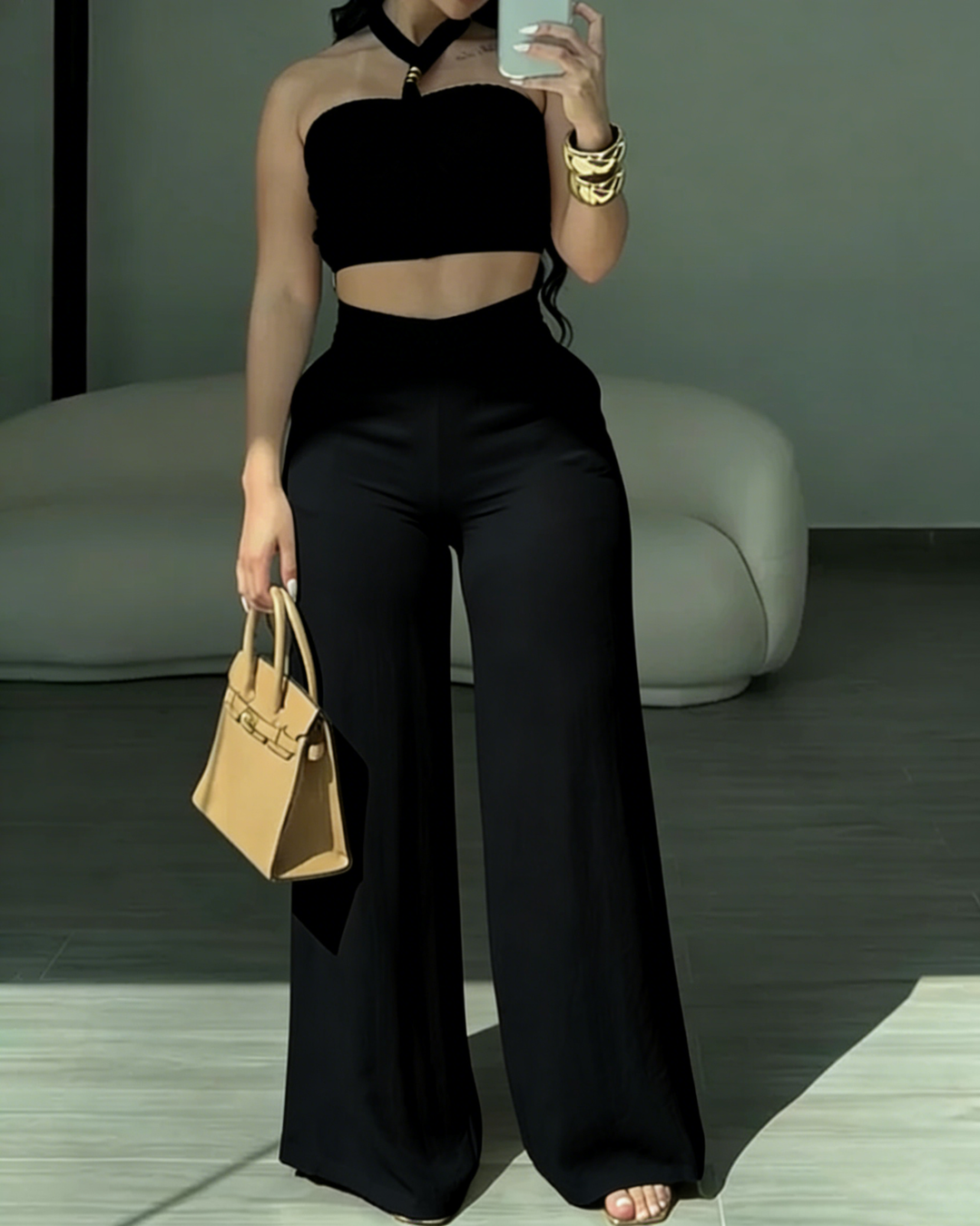 Gloria Two-Piece Wide Leg Set