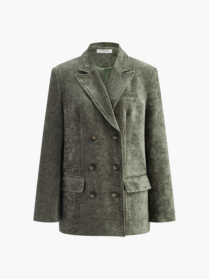 Delfie Double Breasted Tailored Blazer