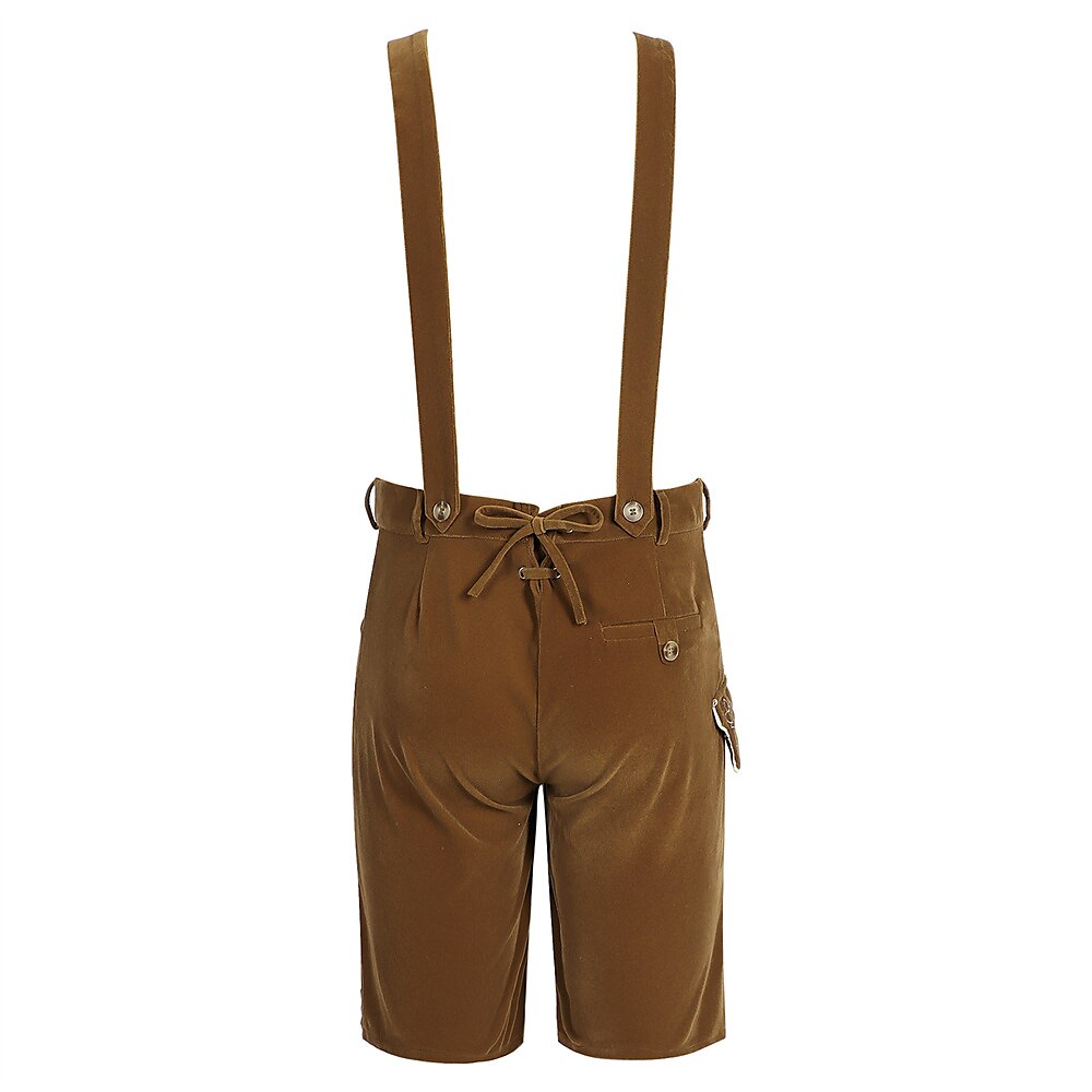 Laurenz Embroidered Lederhosen Set