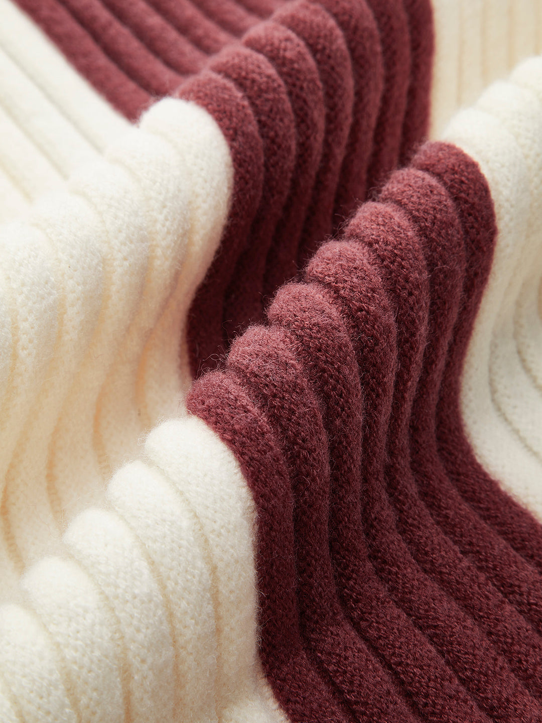 Yarae Color Block Shawl Cardigan