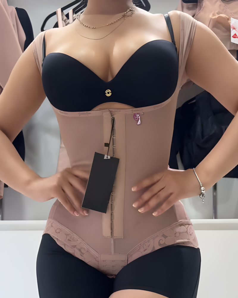 Peaches Open-Bust Contour Shapewear Bodysuit