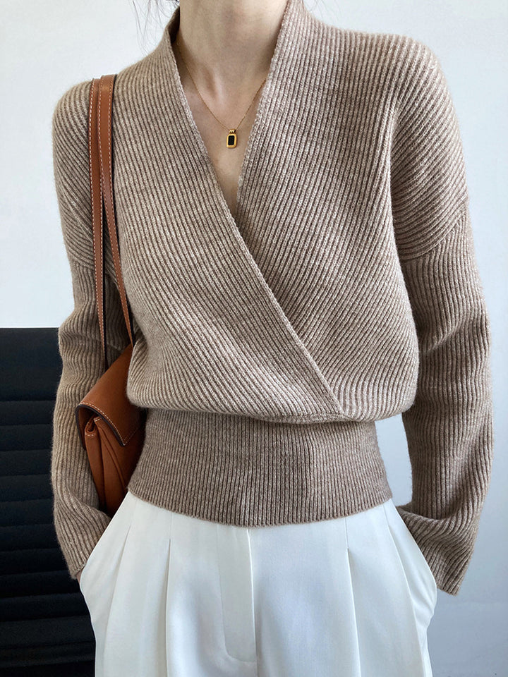 Katya Wrap Front Cardigan