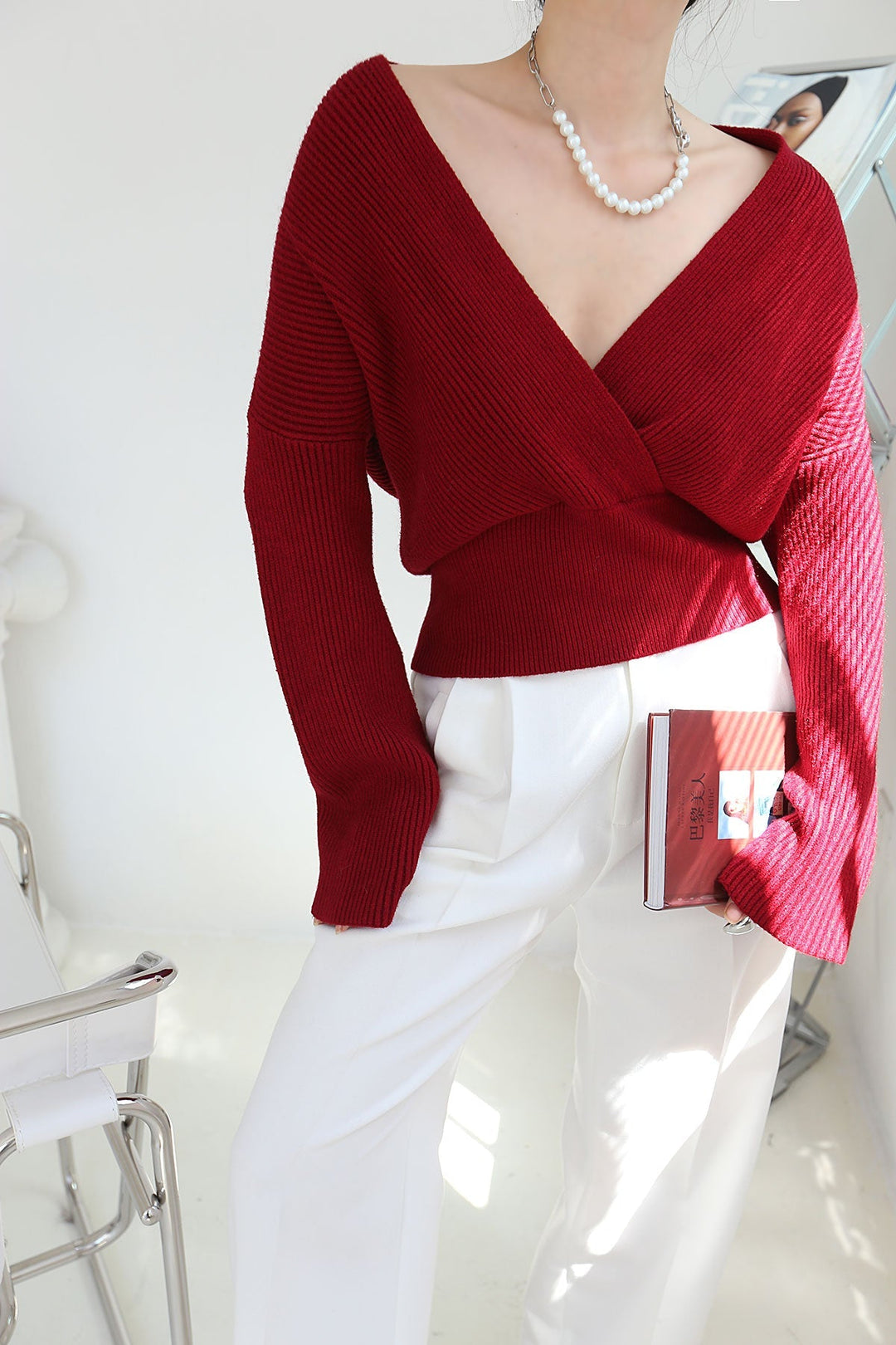 Katya Wrap Front Cardigan