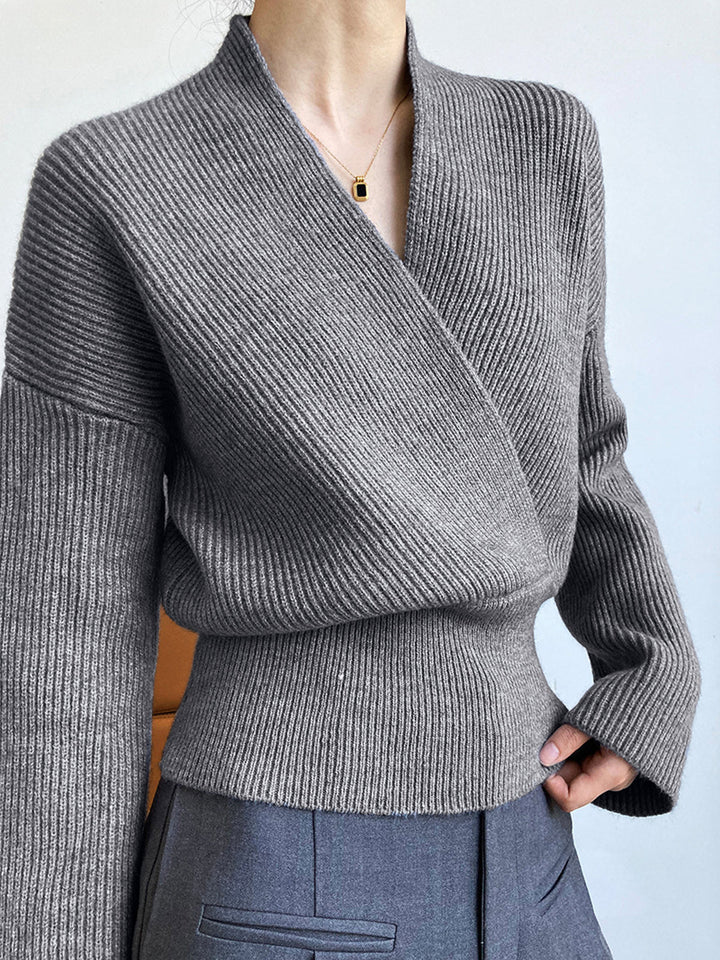 Katya Wrap Front Cardigan