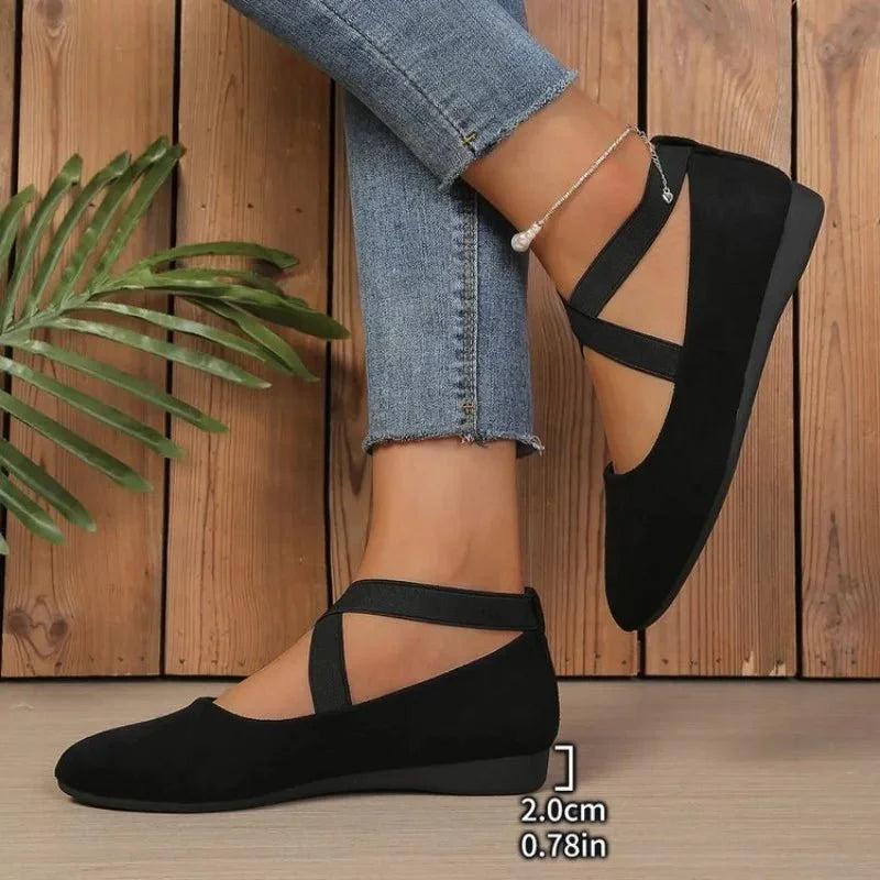 Anais Crisscross Ballet Flats