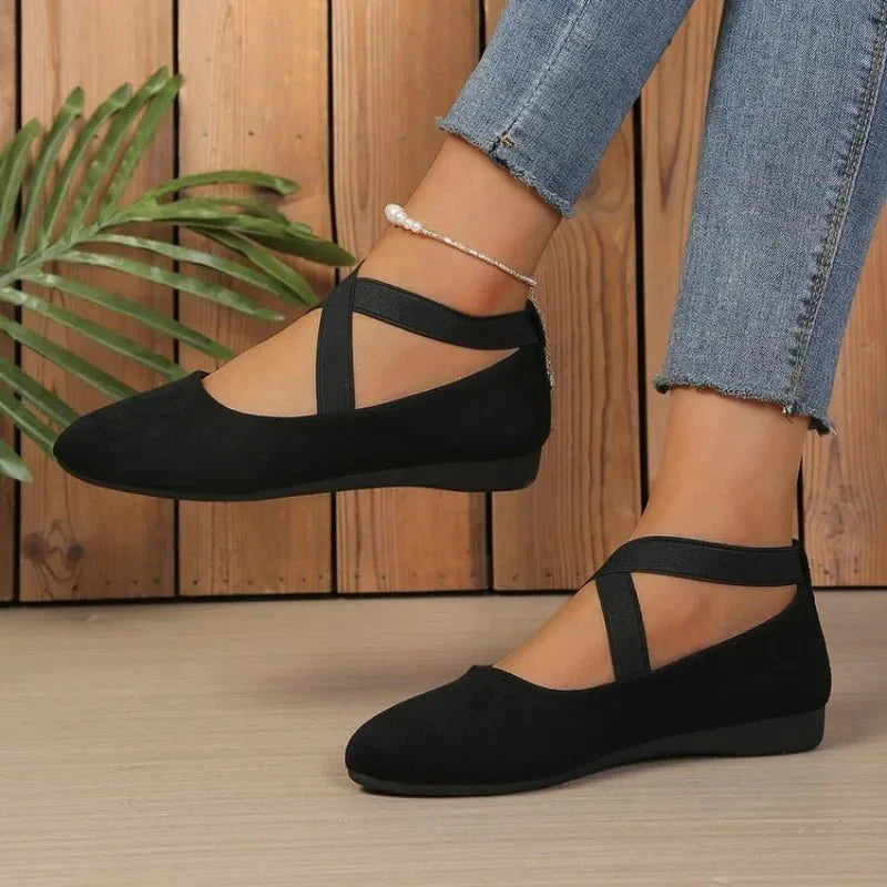 Anais Crisscross Ballet Flats