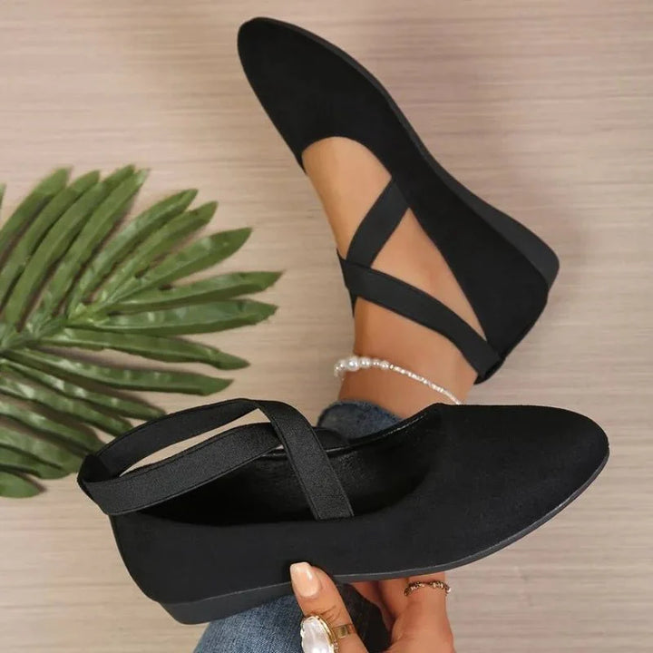 Anais Crisscross Ballet Flats