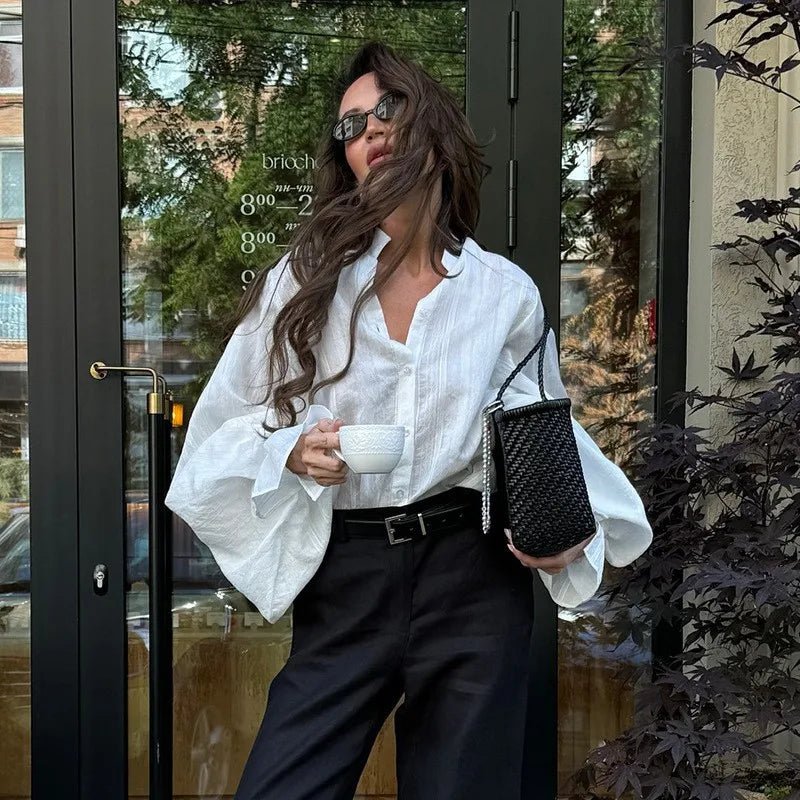 Marielle Oversized Blouse Top