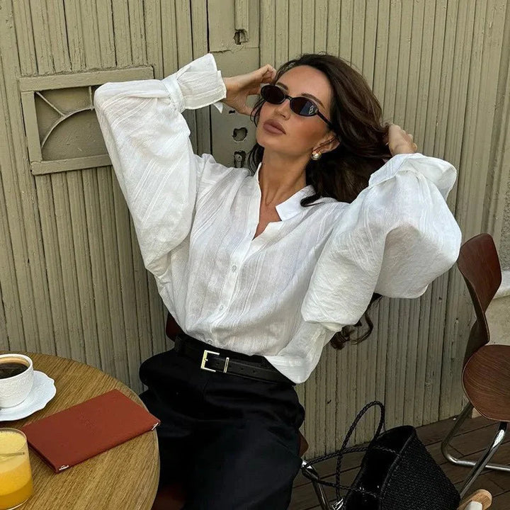 Marielle Oversized Blouse Top