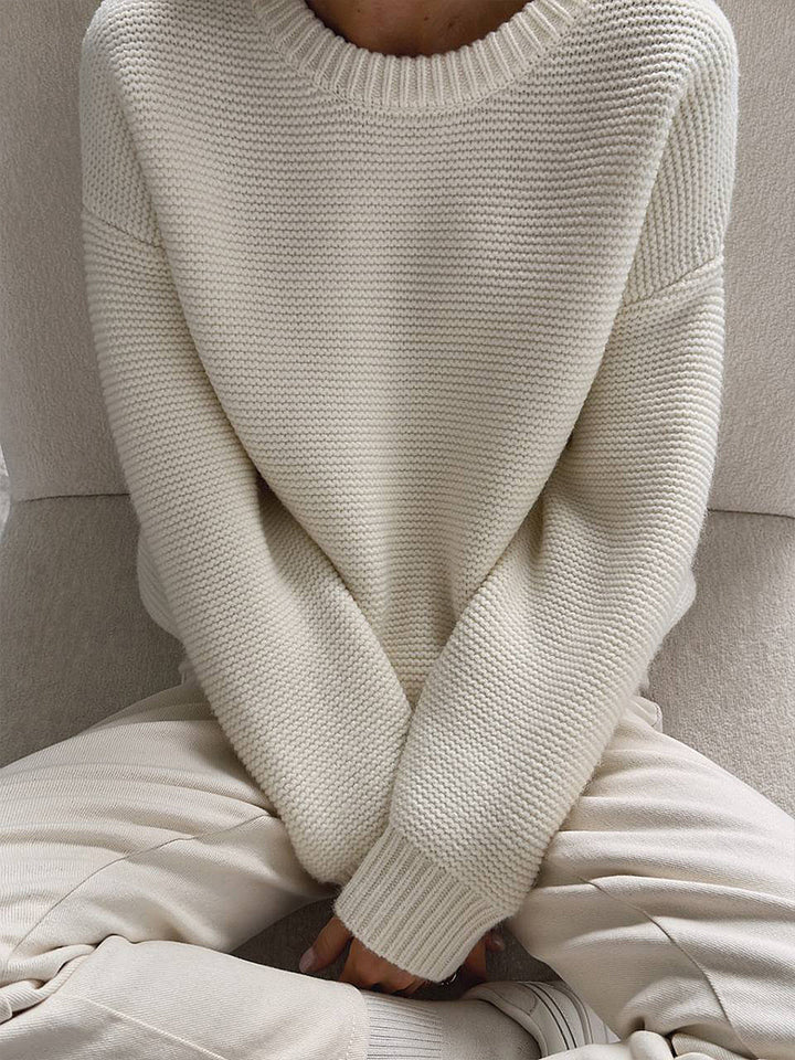 Diva Cotton Knit Sweater