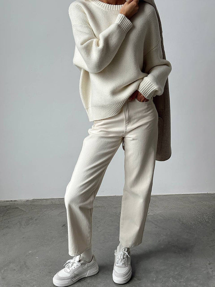 Diva Cotton Knit Sweater