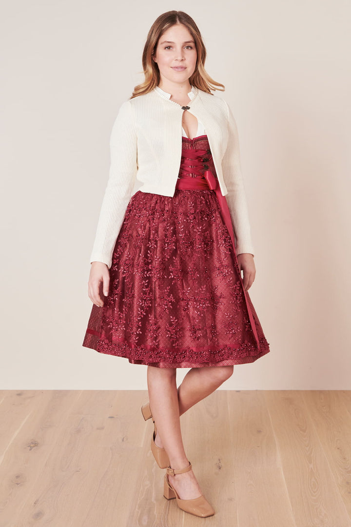 Astrid Brocade Midi Dirndl Dress