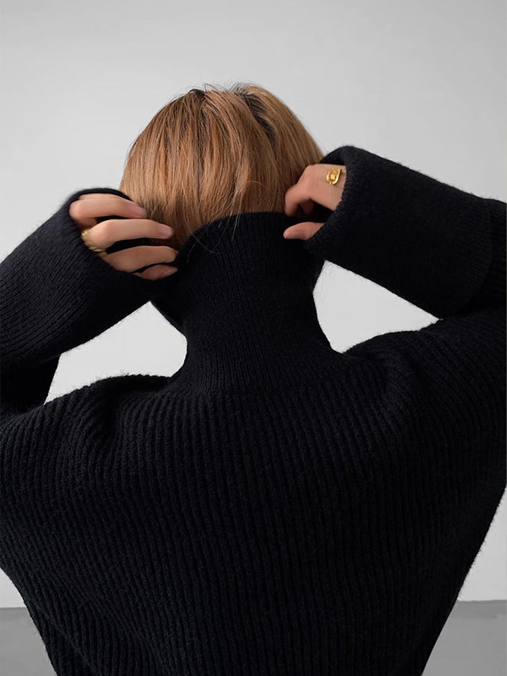 Iliana Oversized Turtleneck Sweater