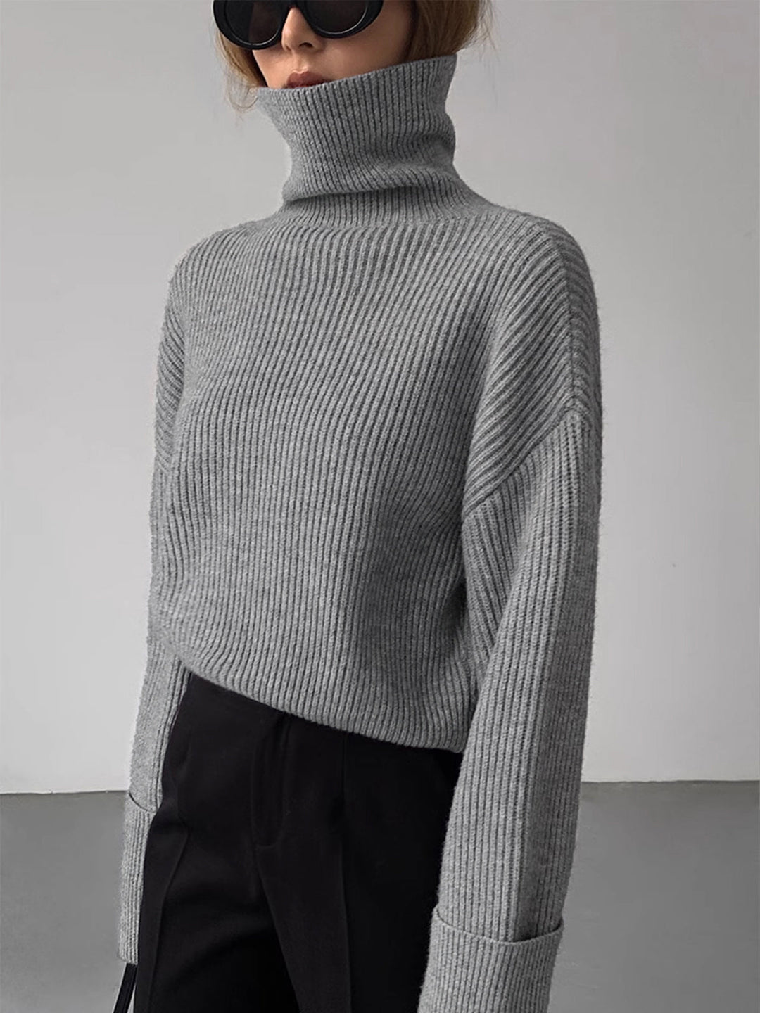 Iliana Oversized Turtleneck Sweater