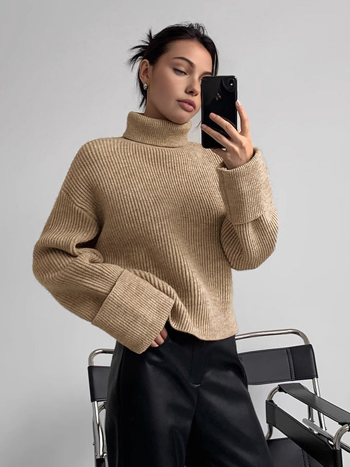 Iliana Oversized Turtleneck Sweater